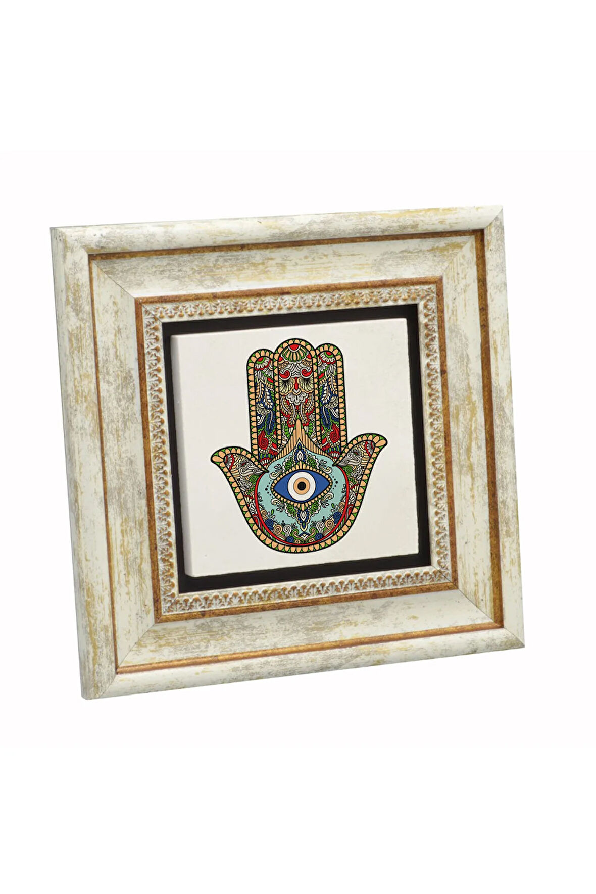 Fatıma’nın Eli Baskılı Taş Tablo 25X25
