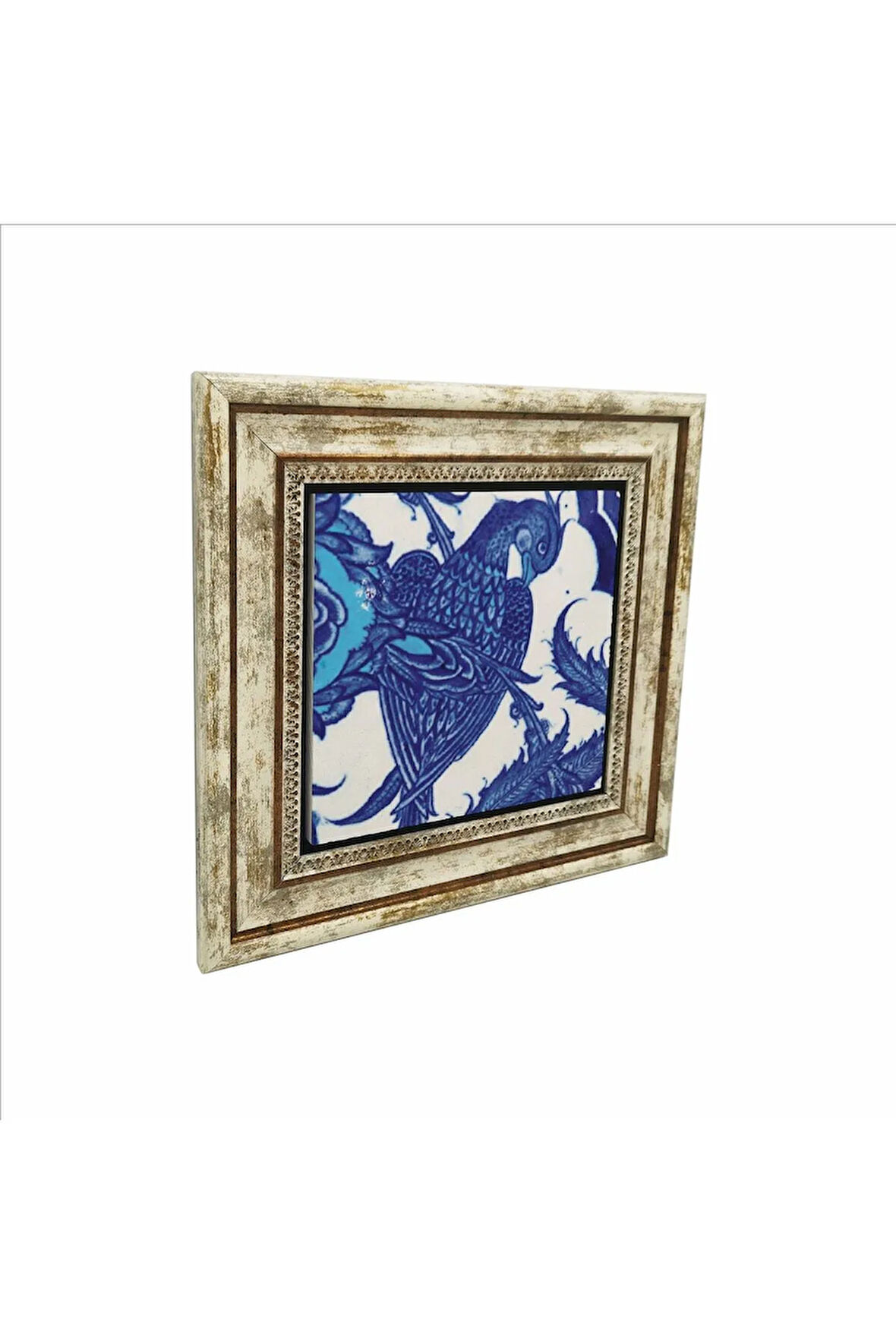 Osmanlı Sülünlü Çini-Topkapı Sarayı Baskılı Taş Tablo 25X25