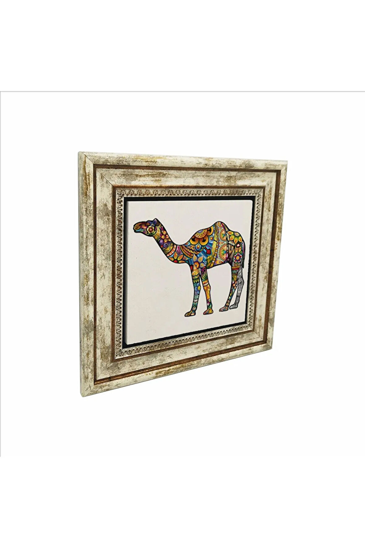 Deve Baskılı Taş Tablo 25X25