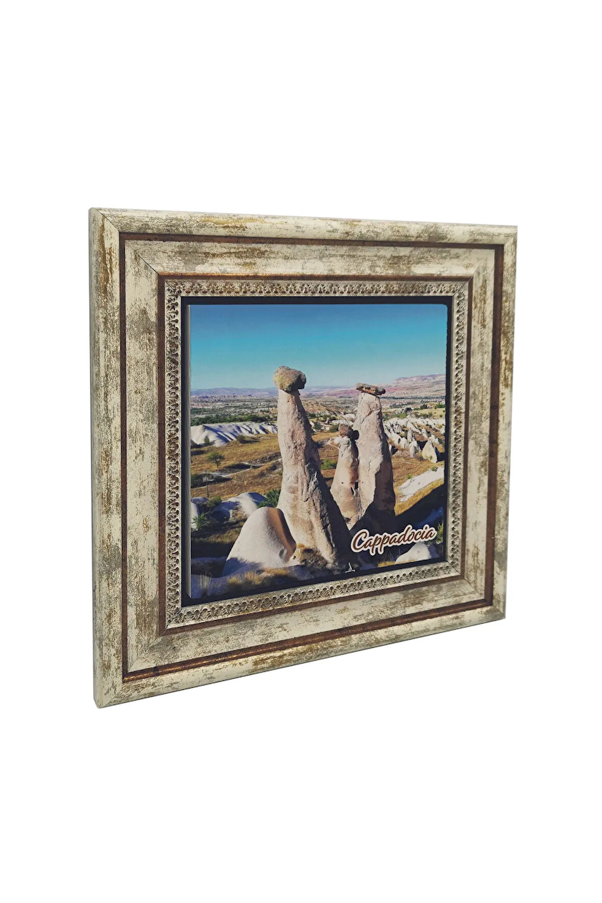 Kapadokya Baskılı Taş Tablo 25X25