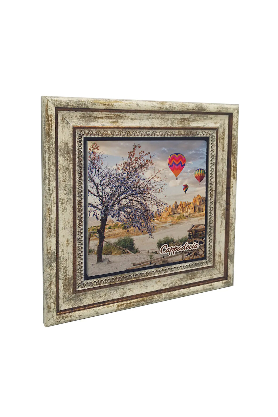 Kapadokya Baskılı Taş Tablo 25X25