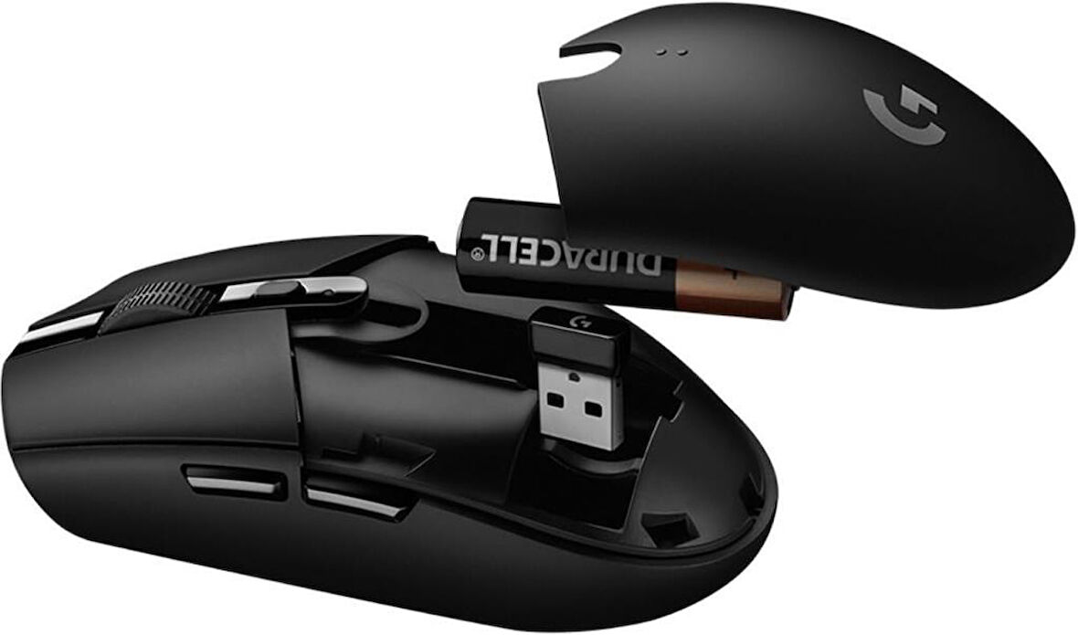 Logitech G305 910-005283 Siyah Lightspeed Optik Kablosuz Oyuncu Mouse - Outlet