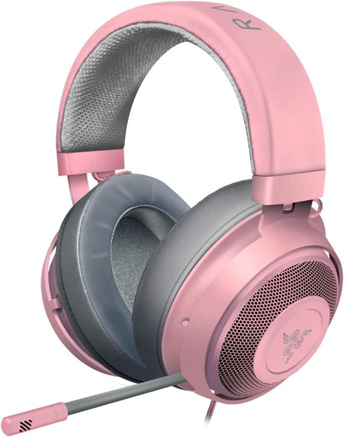 Razer Kraken Kablolu Mikrofonlu Kulak Üstü Oyuncu Kulaklığı Pembe - Outlet