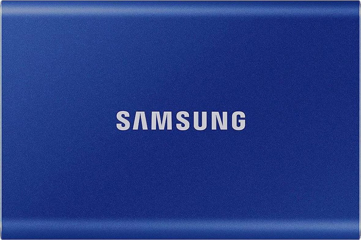 Samsung T7 MU-PC500H/WW Mavi USB 3.2 500 GB Taşınabilir SSD - Teşhir