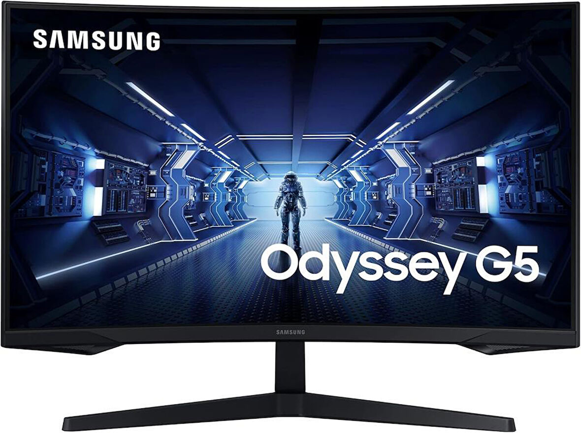 Samsung Odyssey G5 LC32G55TQBUXUF 32" 1 ms 2K Curved 144 Hz Oyuncu Monitörü - Teşhir