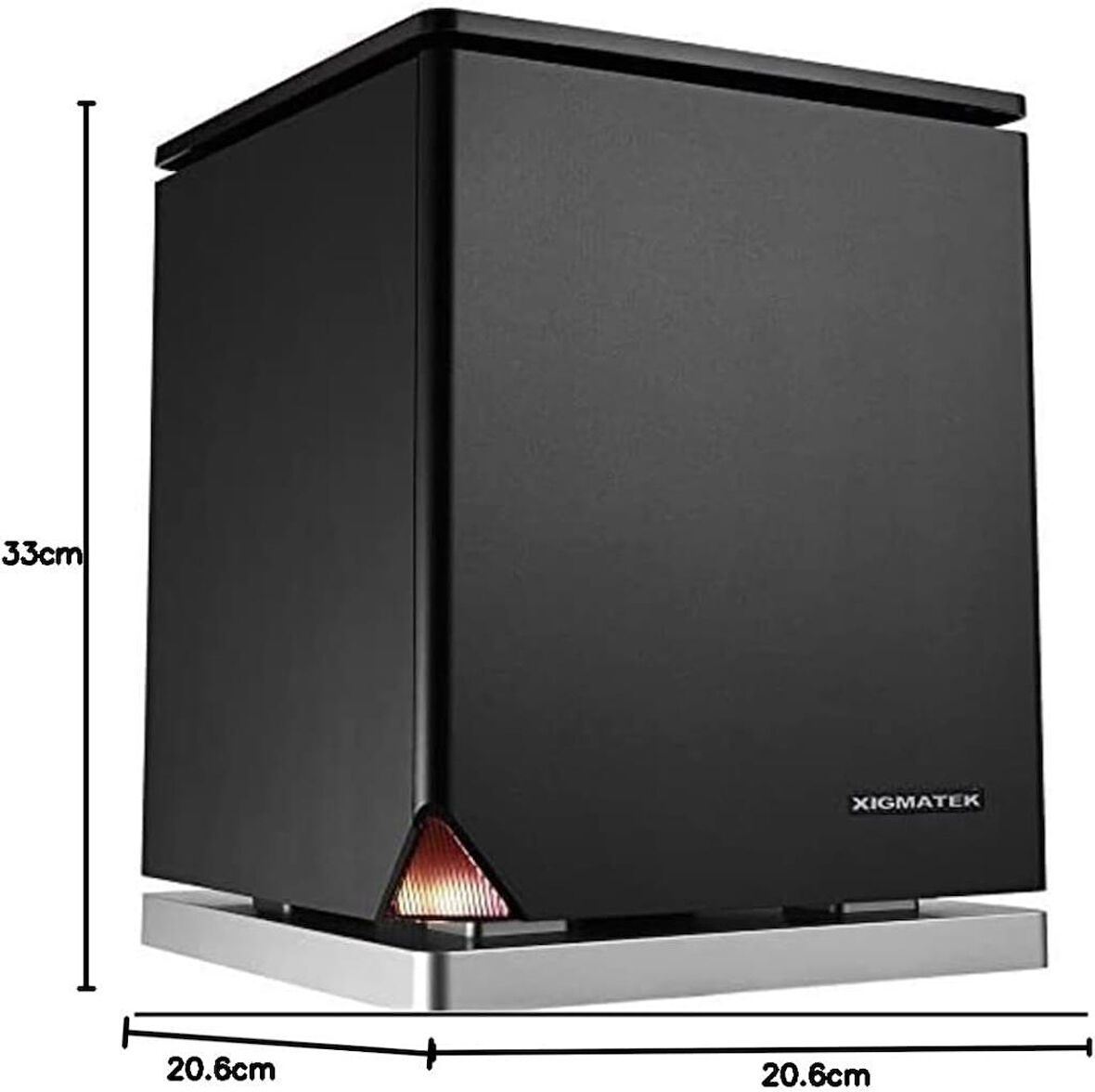 Xigmatek Nebula CCD-02ABX-U01 Mini ITX Kasa - Teşhir