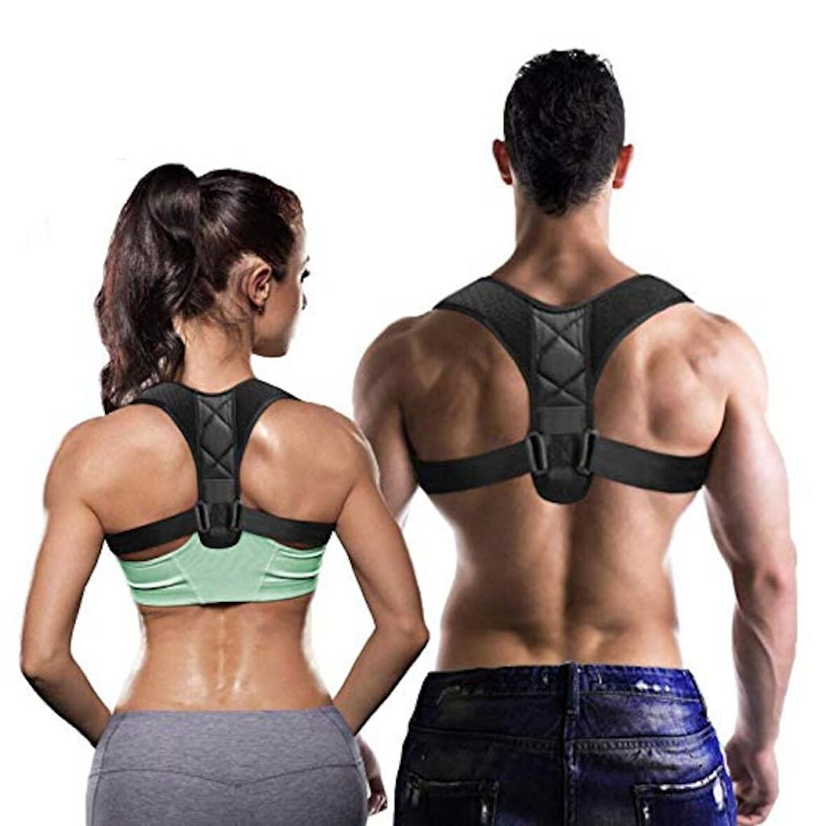 Upright Ayarlanabilir Kambur Önleyici Dik Duruş Korsesi Kemeri