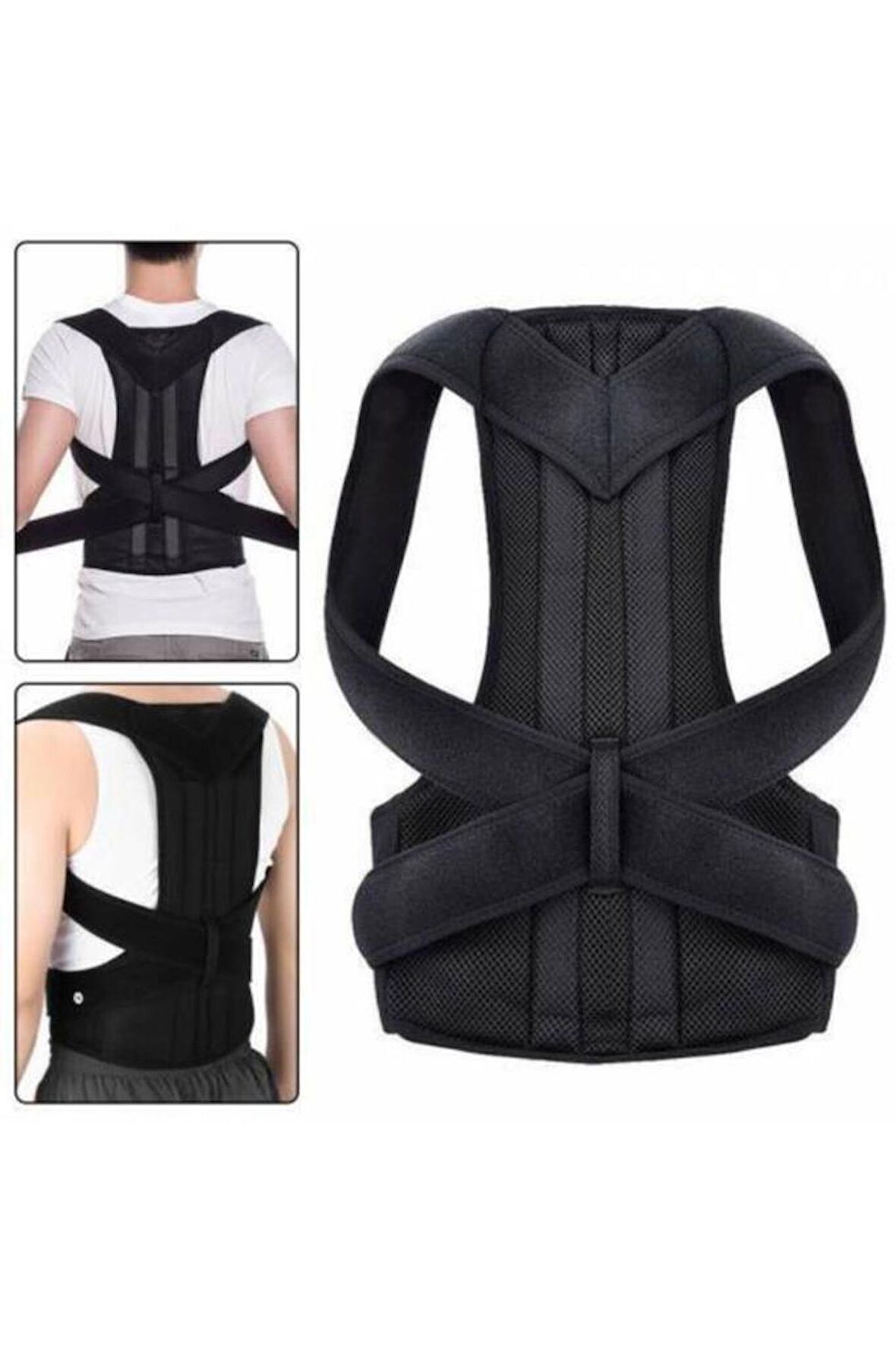 Medikal Kifoz Skolyoz Korsesi Balenli Ortopedik Dik Duruş Aparatı Dik Durmak Için Korse Korsesi