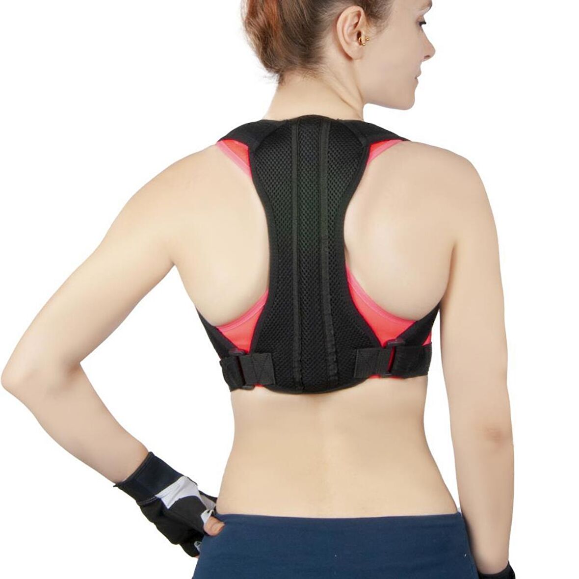 New Design Kamburluk Önleyici Balenli Spor Dik Duruş Korsesi Bel Omuz Sırt Kemeri Aparatı