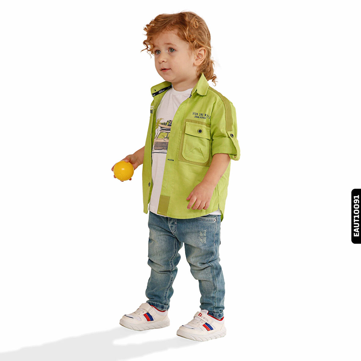 Erkek Alt Üst 3lü Takım 9ay-2 Yaş 2051 Eaut10091