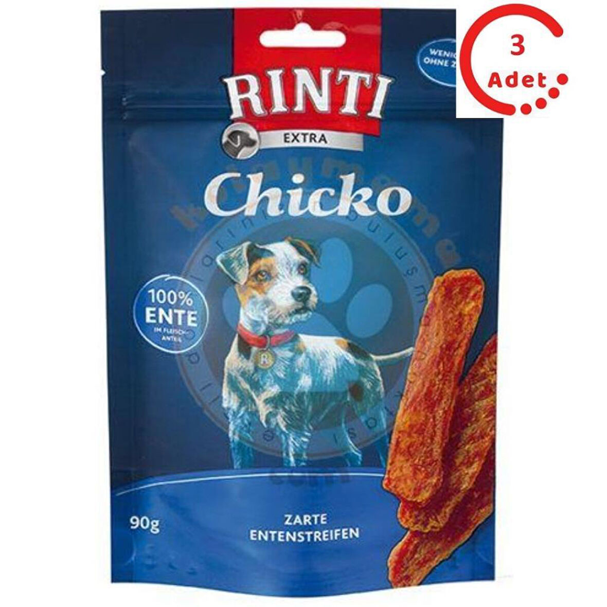 Rinti Extra Ördekli Köpek Ödülü 90 Gr x 3 Adet