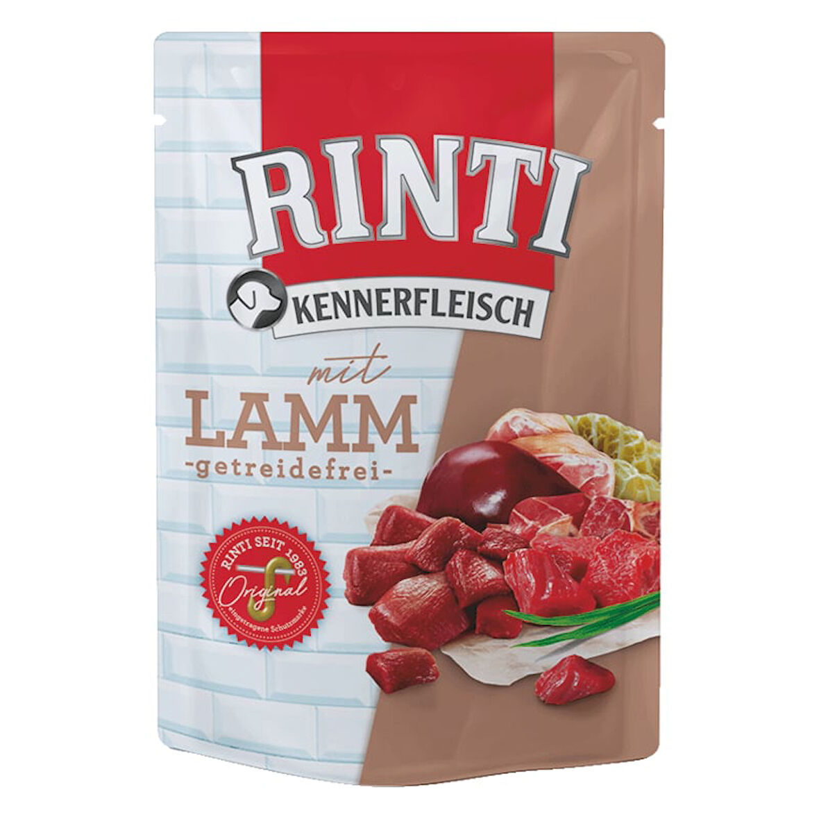 Rinti Kuzulu Pouch Köpek Maması 400g