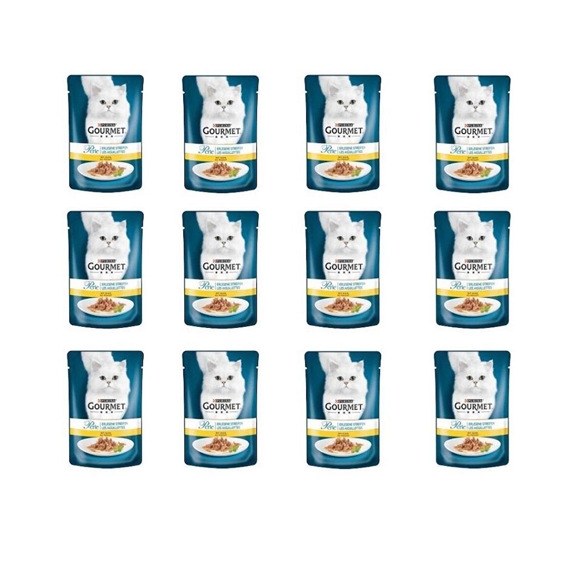 Gourmet Perle Izgara Tavuklu Yas Kedi Maması 85 Gr X 12 Adet