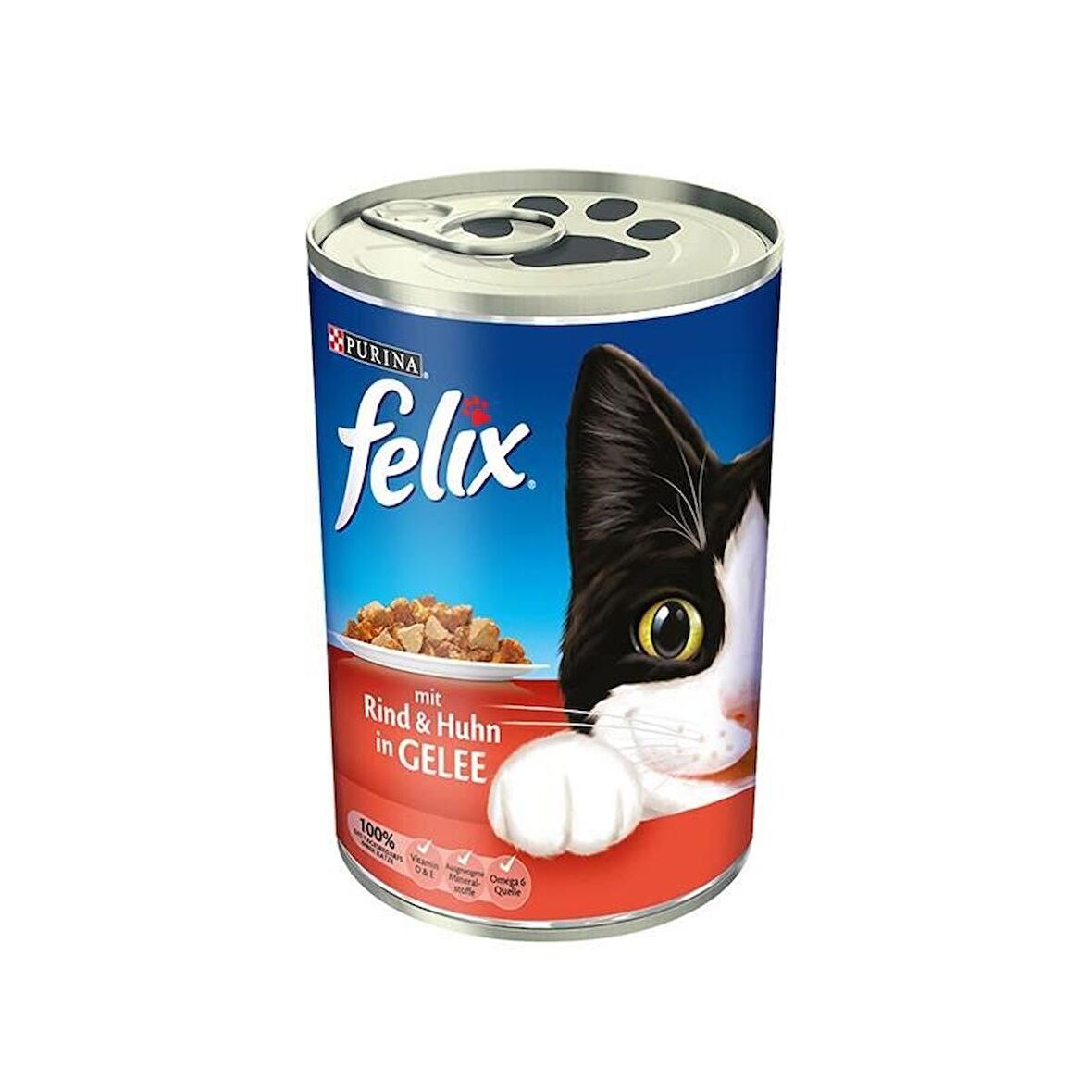 Felix Sığır Etli Yetişkin Kedi Konservesi 12 x 400 G