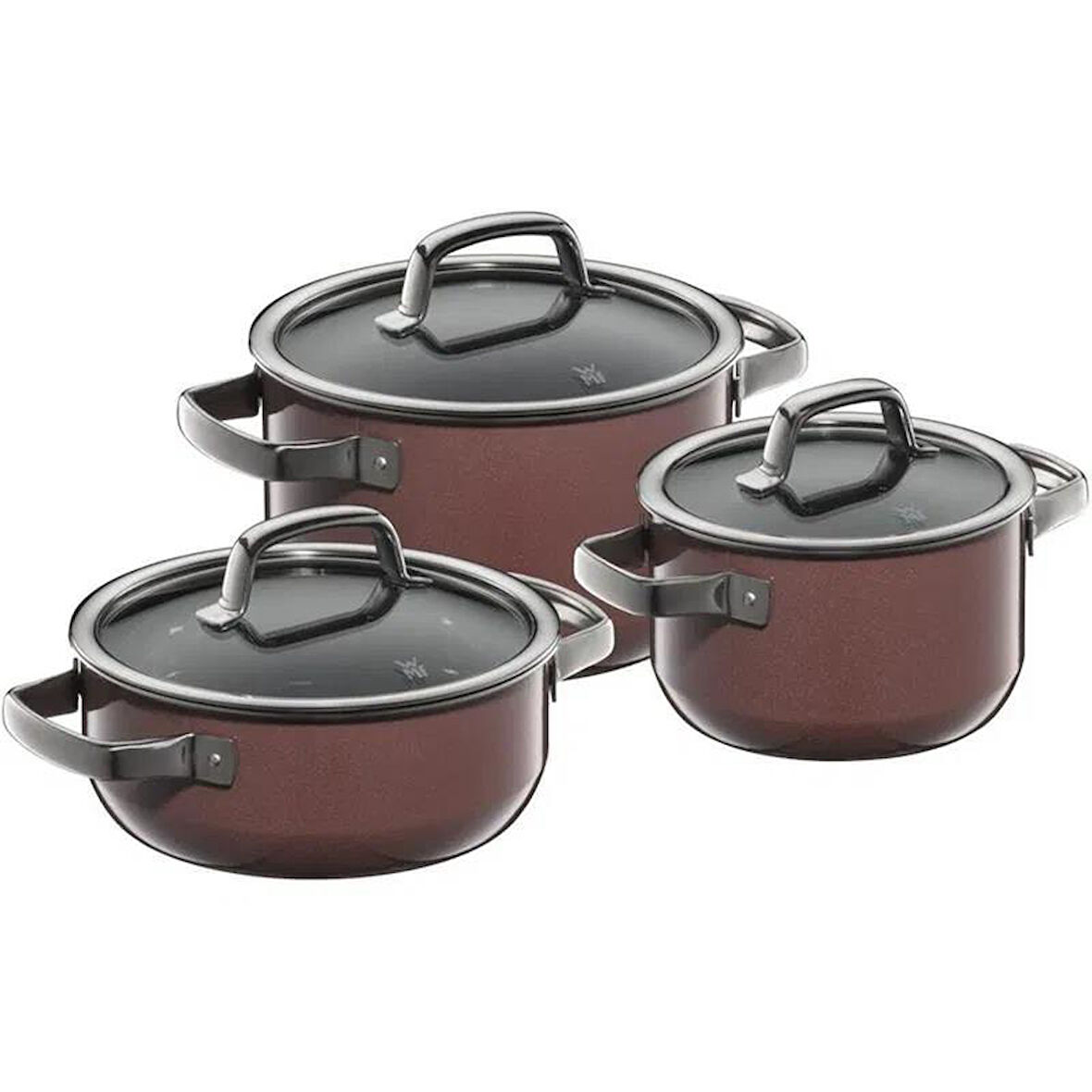 WMF Fusiontec Rose Quartz Tencere Seti 3 Parça - 3201112825