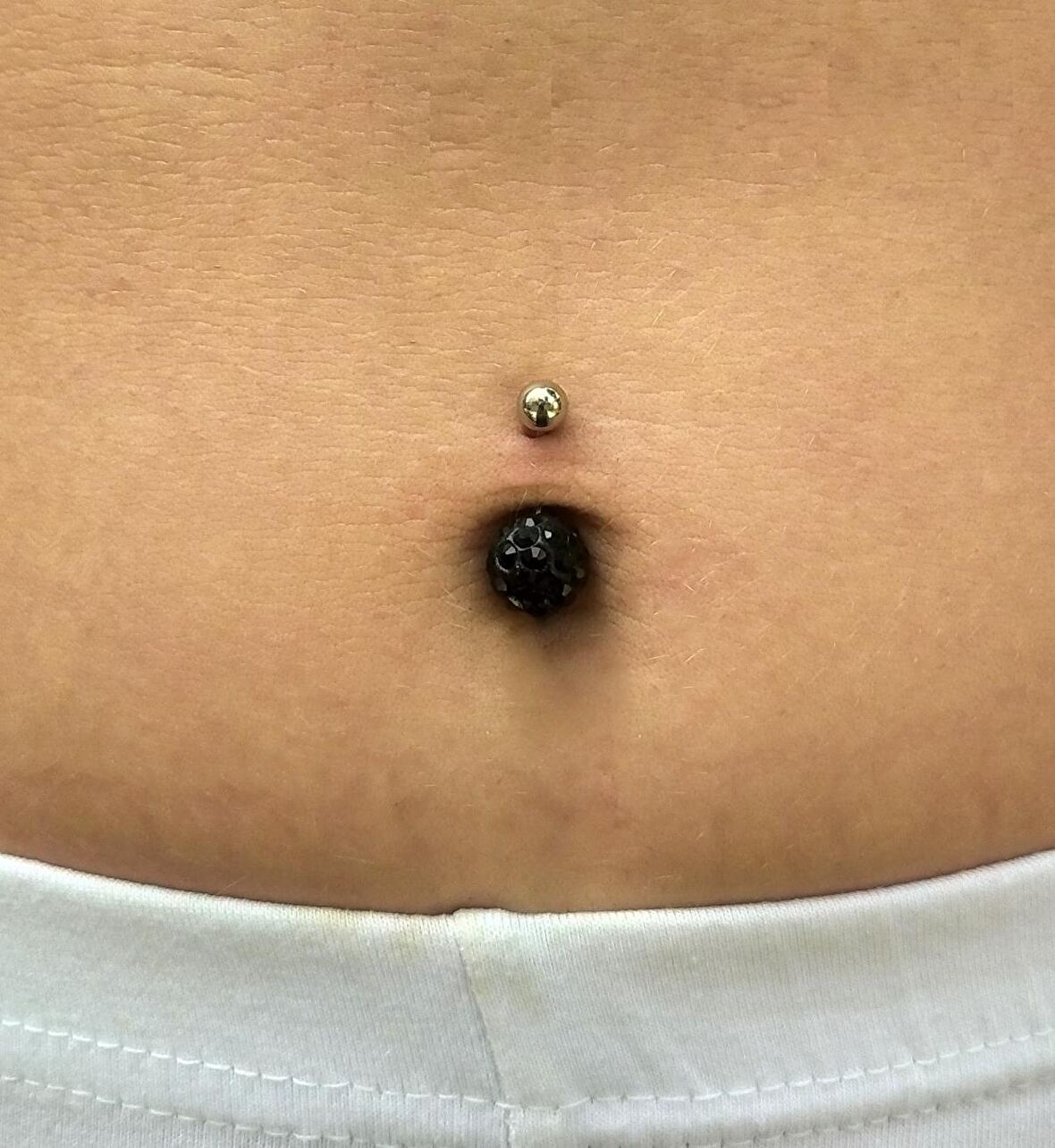 ŞAMBALA HAMUR SWAROVSKİ RENKLİ TAŞ 12 MM GÖBEK PİERCİNG