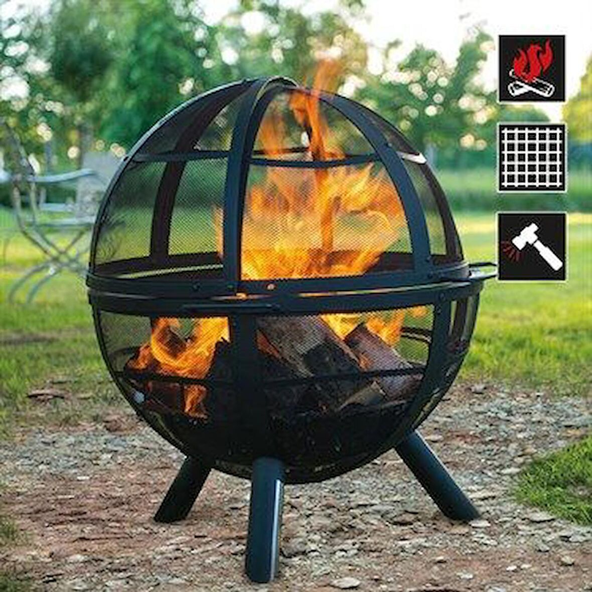 LANDMANN 11810 ATEŞ KÜRESİ FIRE PIT