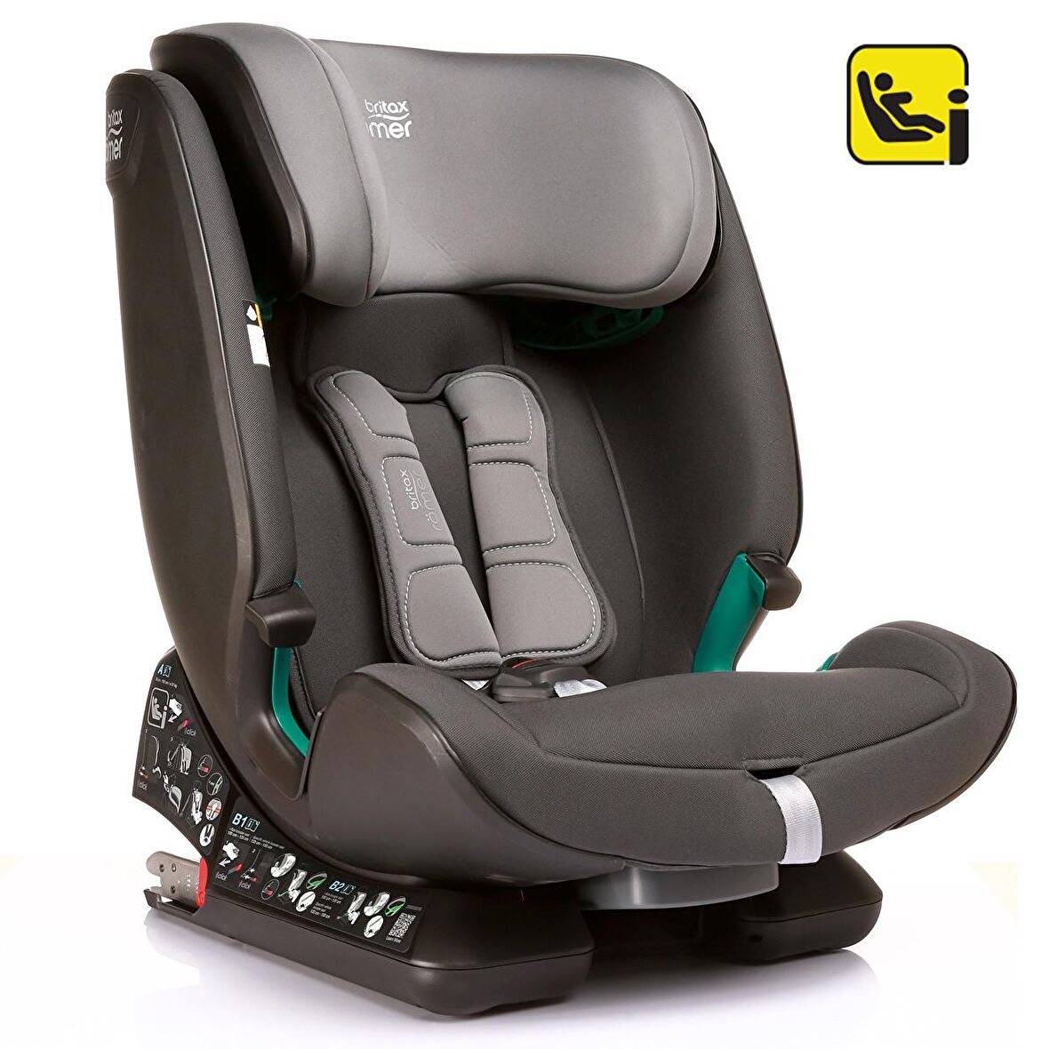 Britax-Römer Advansafix M I-Size 9 - 36 kg Oto Koltuğu Gri