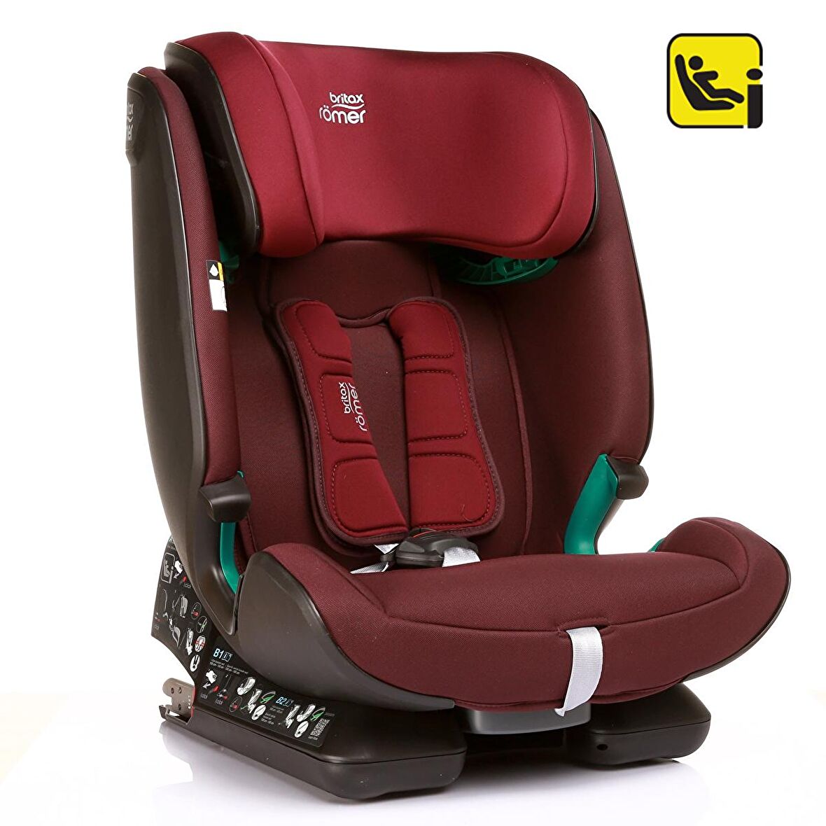 Britax-Römer Advansafix M I-Size 9 - 36 kg Oto Koltuğu Kırmızı