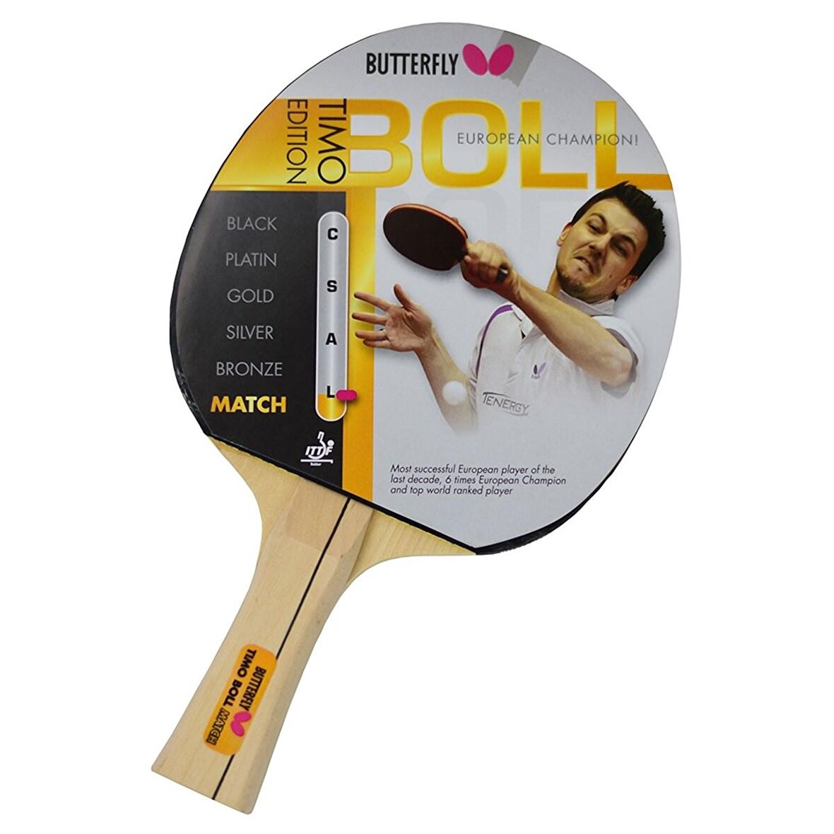 Butterfly 85005 Masa Tenisi Raketi Timo Boll Match - 85005