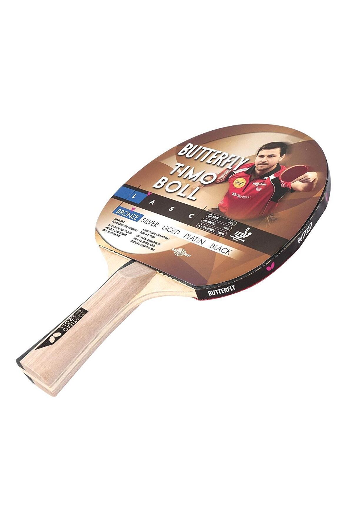 Butterfly Boll Bronze ITTF Onaylı Masa Tenisi Raketi - 85011