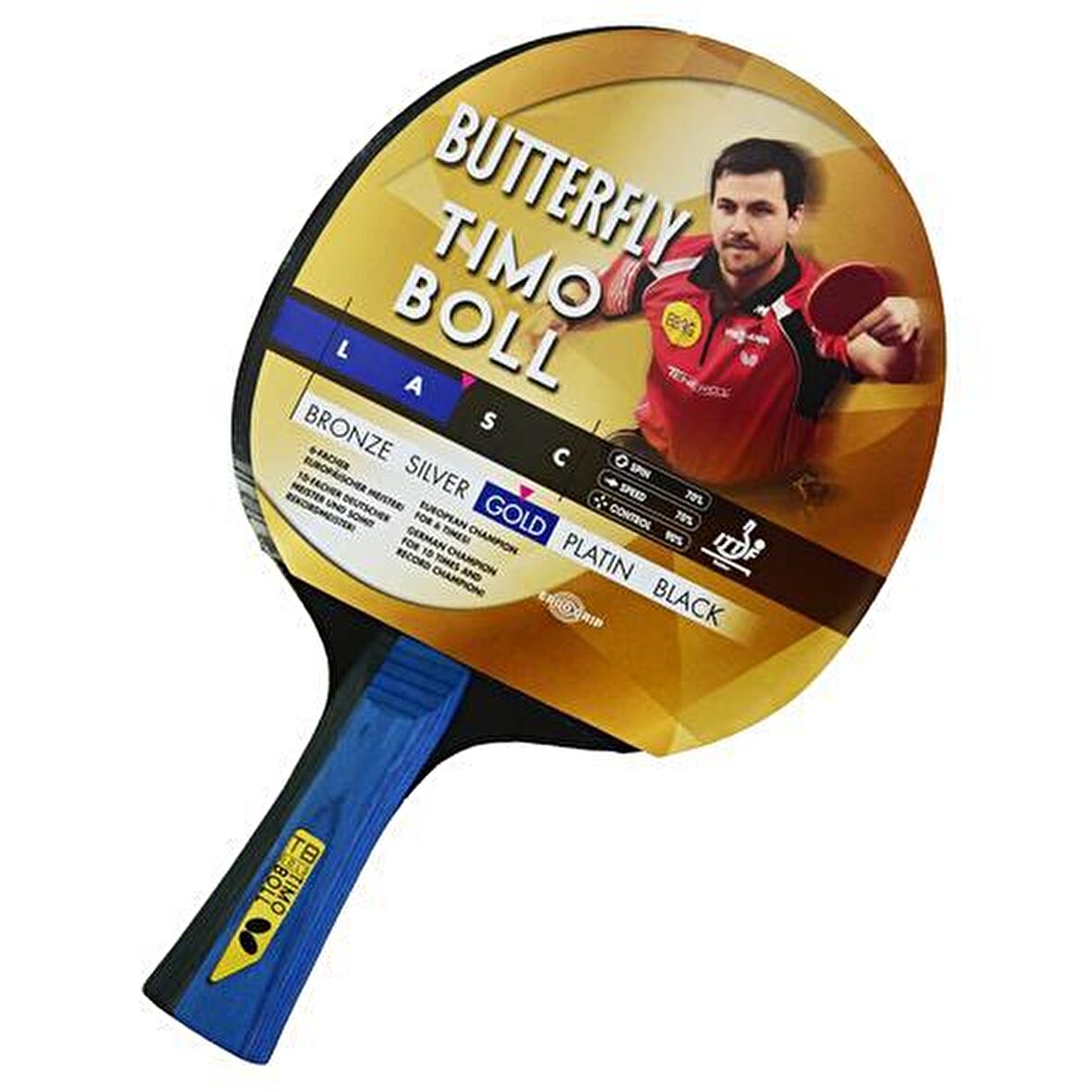 Butterfly Boll Gold ITTF Onaylı Masa Tenisi Raketi - 85021S