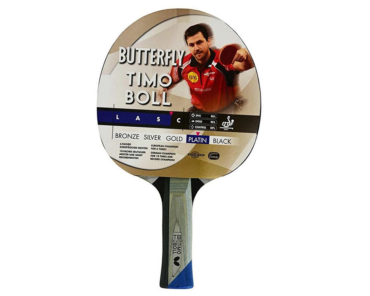 Butterfly Timo Boll ITTF PLatin Onaylı Masa Tenisi Raketi - 85026S