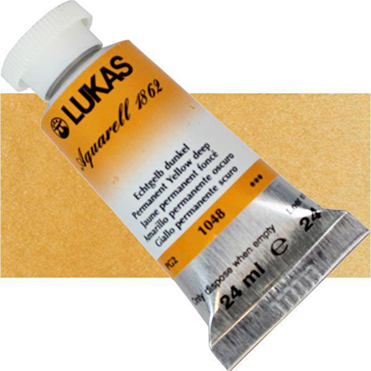 Lukas 1862 Artist 24ml Sulu Boya 1048 Permanent Yellow Deep Seri2