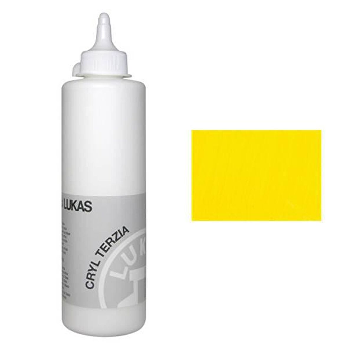 Lukas Terzia 500ml Akrilik Boya No:4826 Cadmium Yellow Light Hue