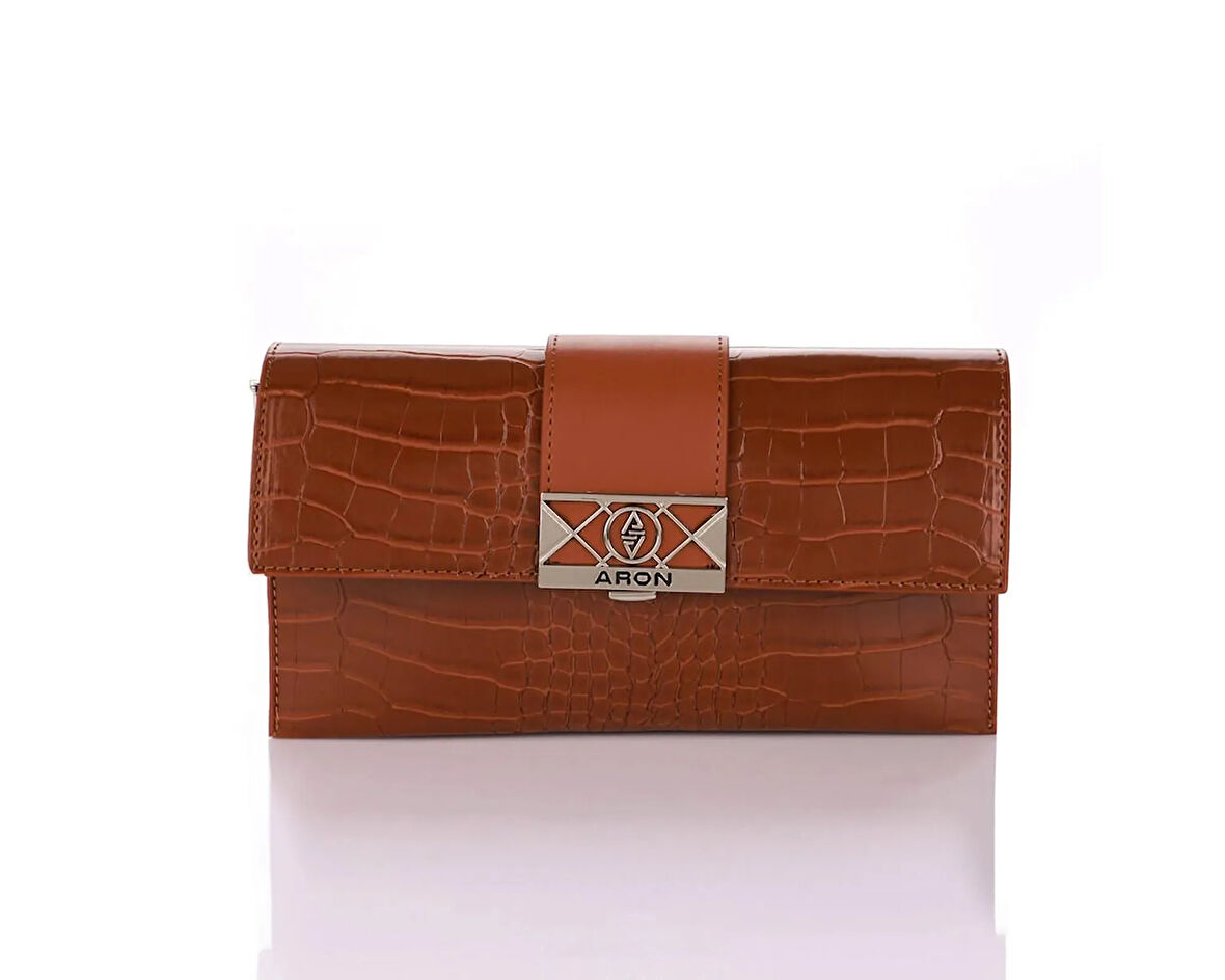 Aron Atelier Fanette Omuz Çantası 6152-TABA Kahverengi