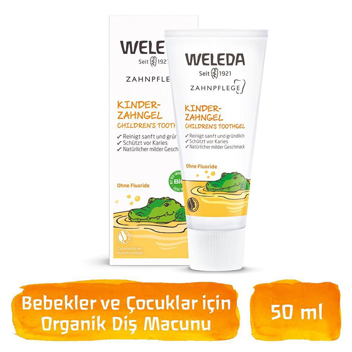 Weleda Bebek ve Çocuklar için Doğal Diş Macunu 50 ml