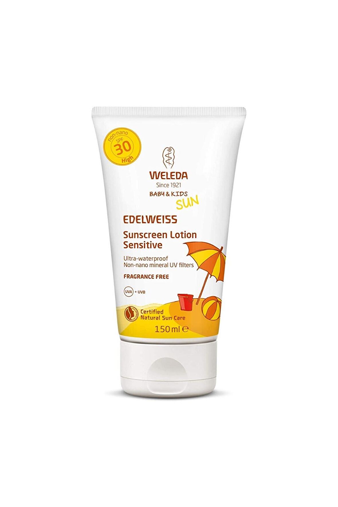 Weleda Edelweıss 50 Faktör Nemlendirici Hassas Ciltler İçin Renksiz Güneş Koruyucu Krem 50 ml