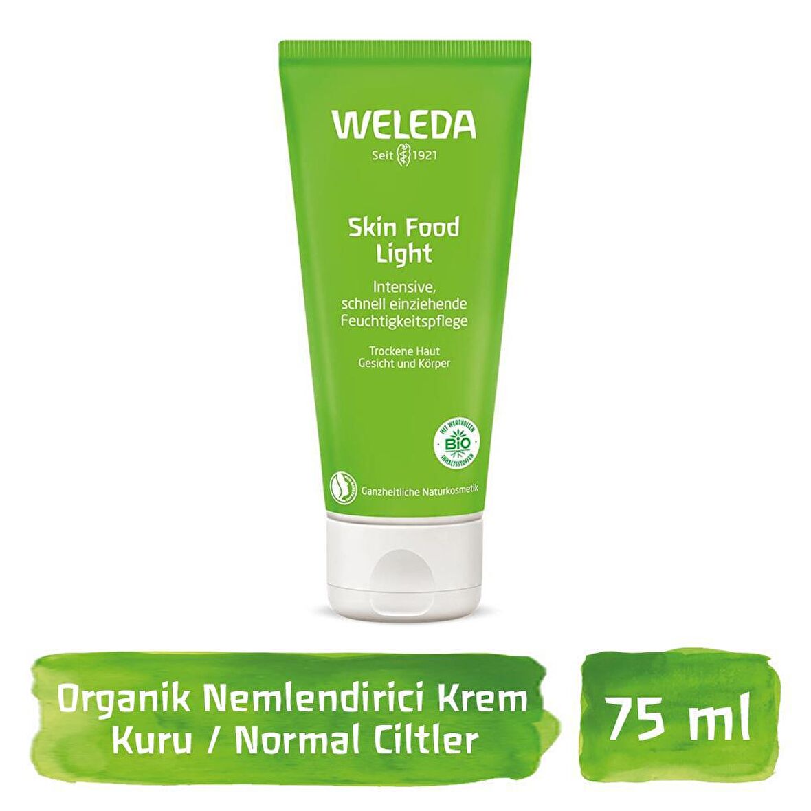 Weleda Skin Food Yağlı Ciltler İçin Su Bazlı Yağsız Nemlendirici Yüz Bakım Kremi 75 ml