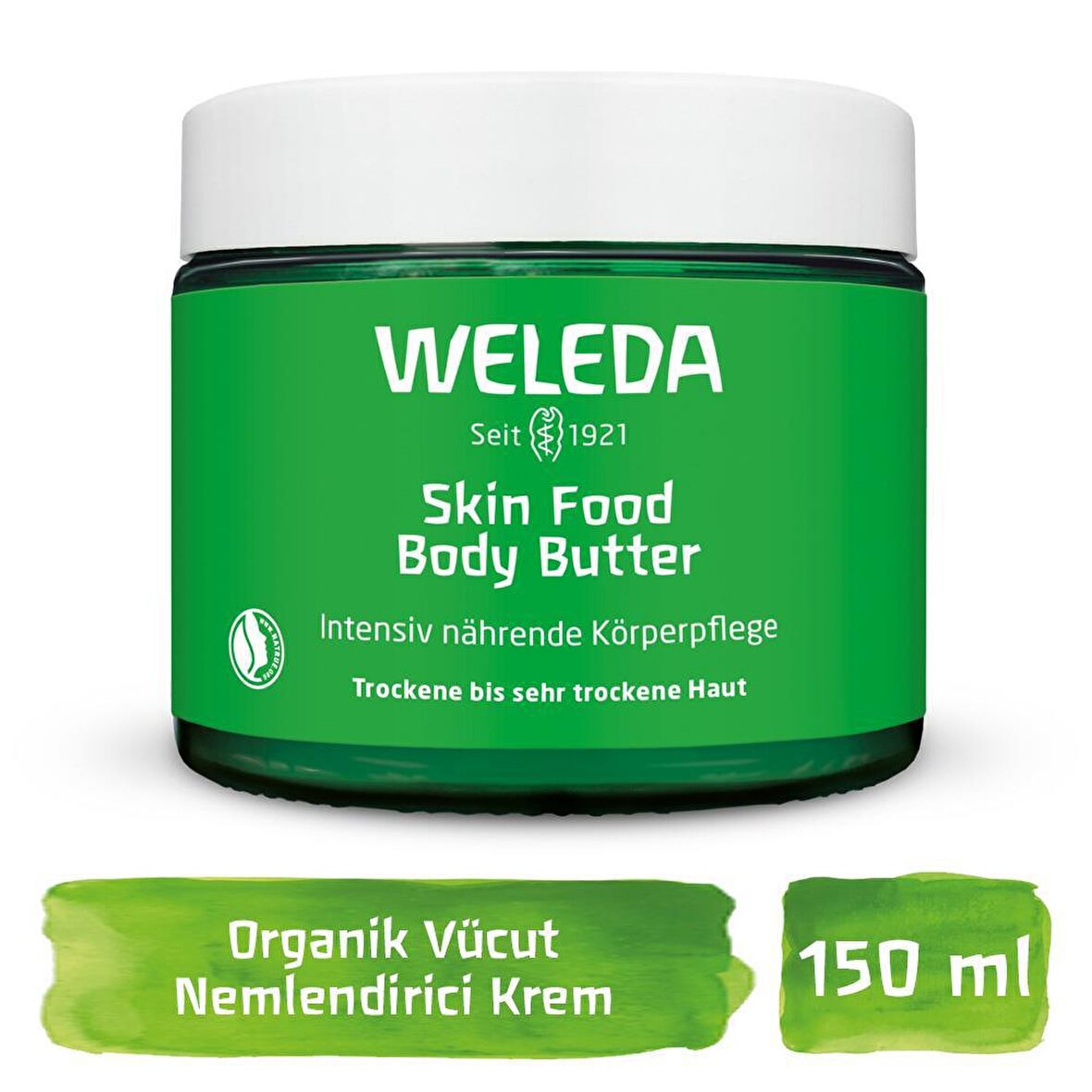 Weleda Skin Food Body Butter Onarıcı Parabensiz Tüm Cilt Tipleri için Portakal&Lavanta Kokulu Vücut Kremi 150 ml 