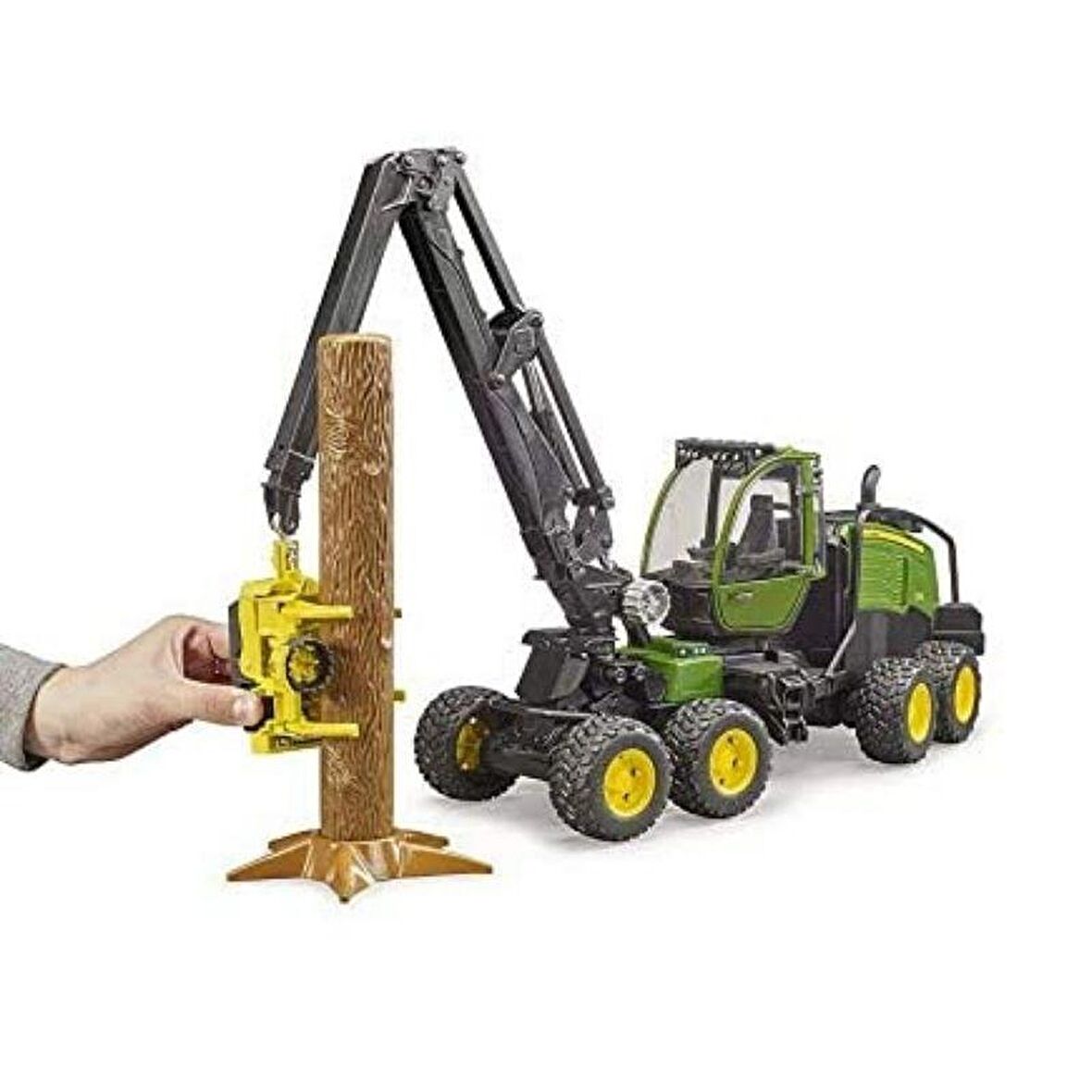 Bruder 02135 John Deere 1270G Kütük Yükleme Ve  Nakliye Aracı Lisanslı Ürün