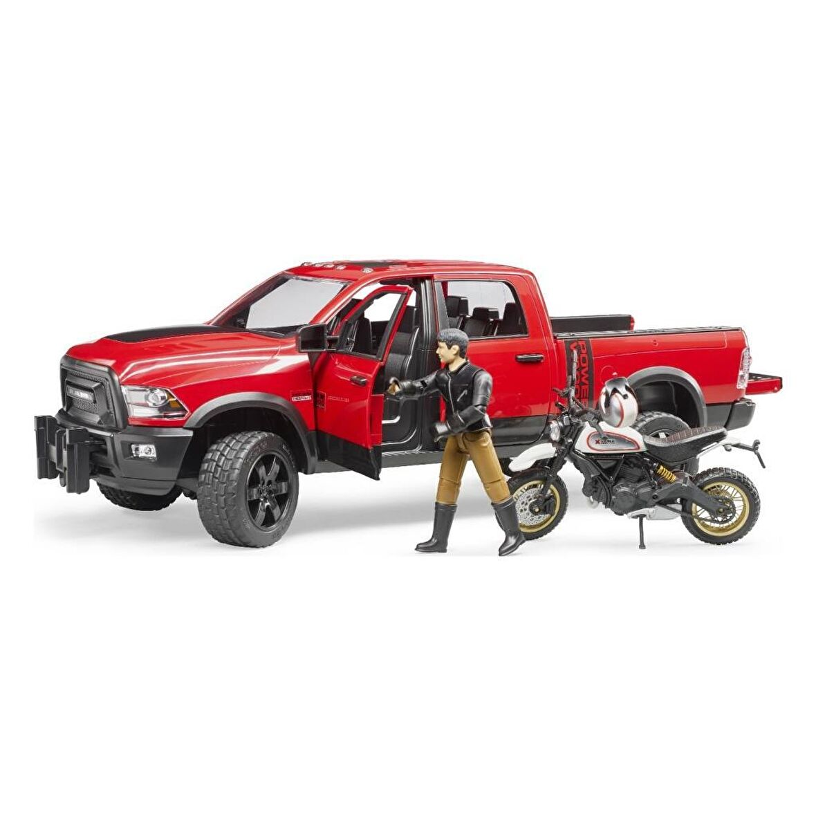 Bruder Ram 2500 Pickup Jet Ski Nakil Aracı ve Sürücüsü 02502