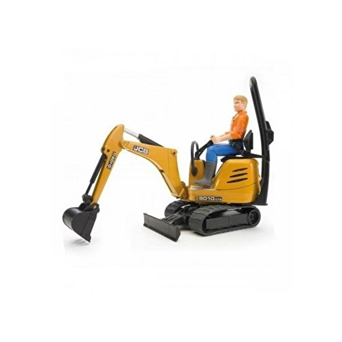 Bruder Jcb Küçük Kepçe 8010 Cts Ve İnşaat İşçisi B World 62002