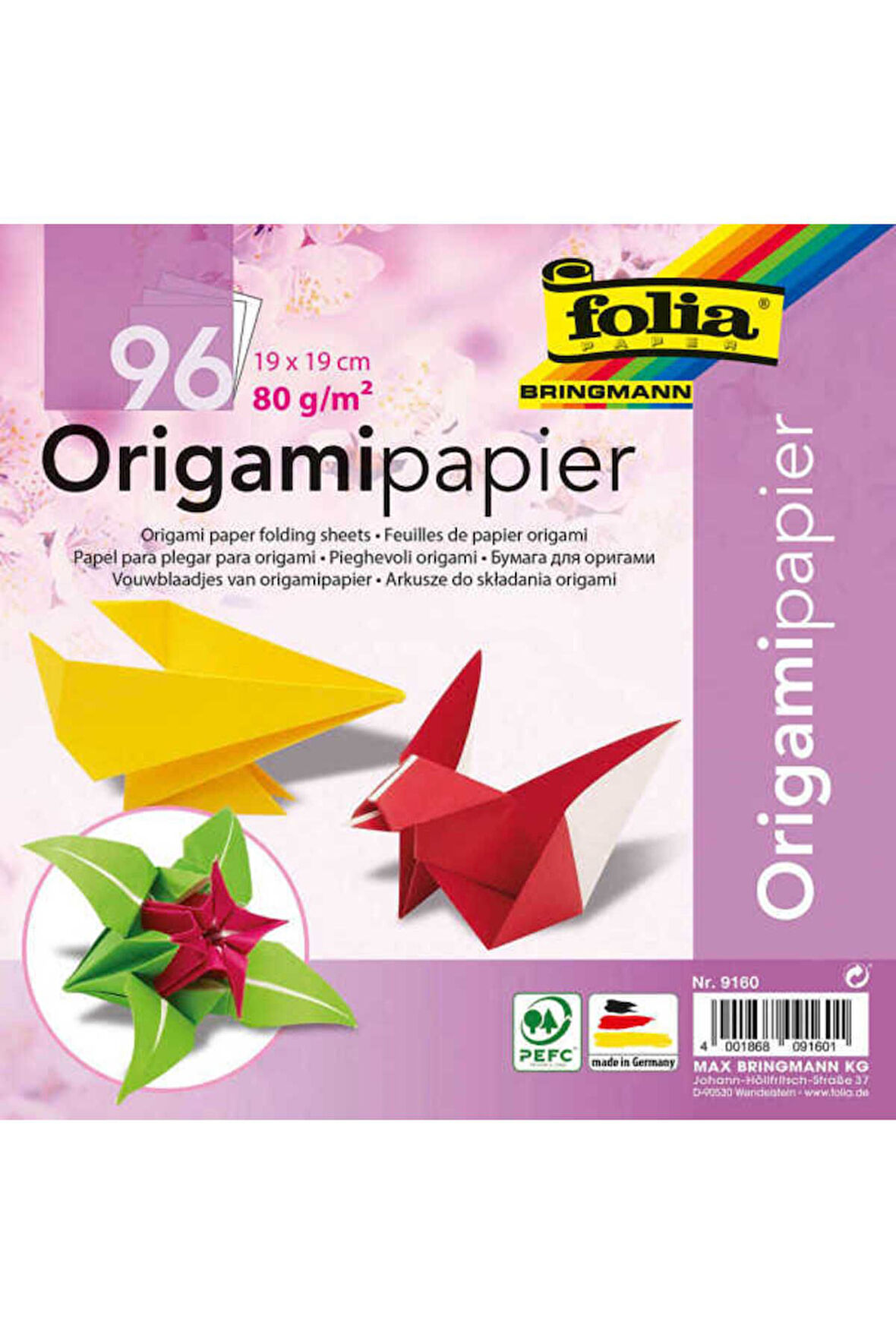 Origami Kağıdı 80gsm 19x19cm