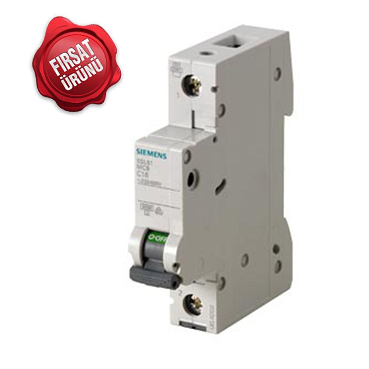 Sıemens 5Sl6163-7 C1*63A 6Ka W otomat Sigorta