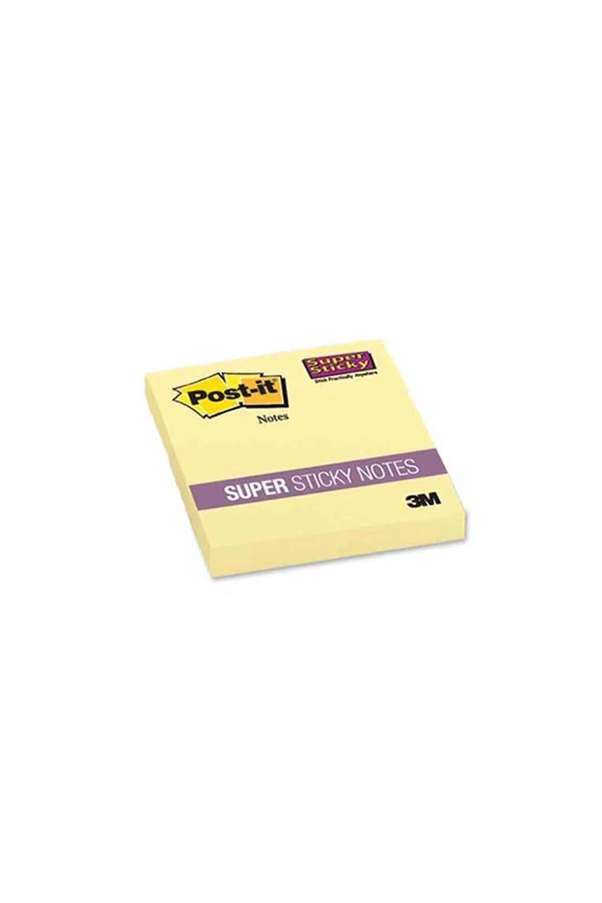 3M POST-IT 654-S SUPER STICKY KANARYA SARISI KÜP 76x76 90YP.