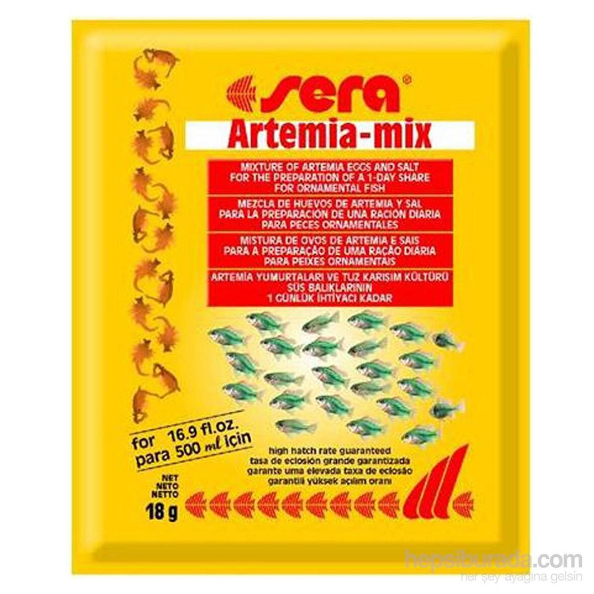 SERA ARTEMIA MIX 18GR