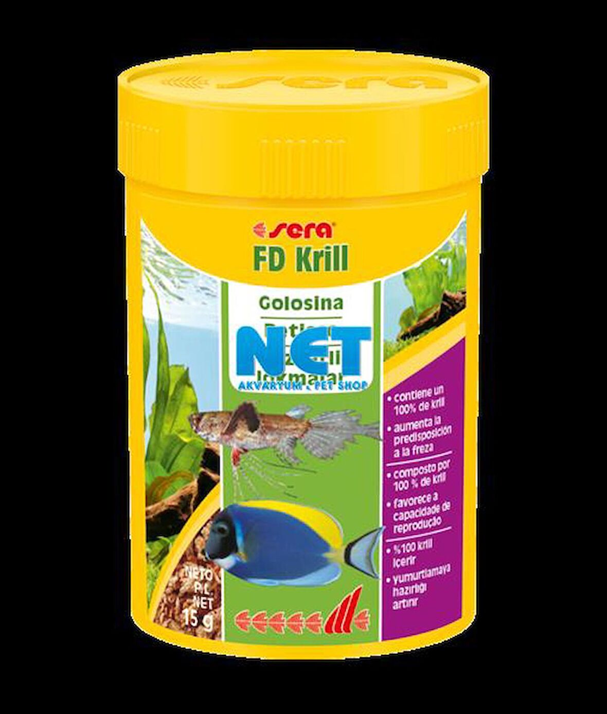 Sera FD Krill 100 ml Orjinal Kutusunda 