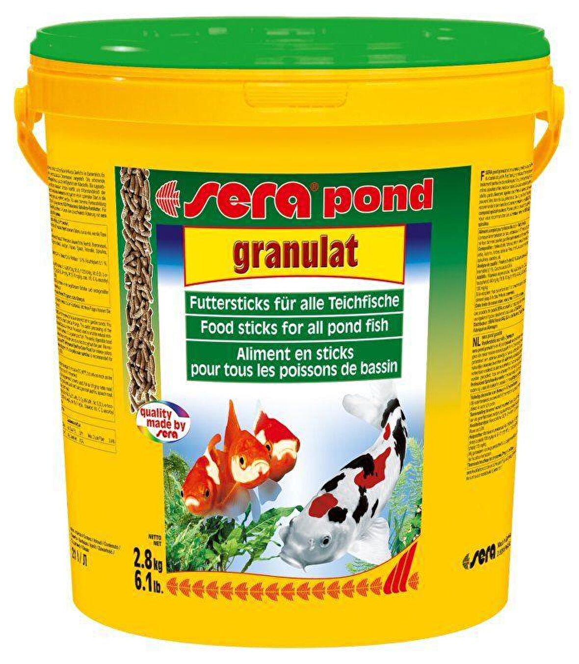 Sera Pond Granulat 10 Litre Havuz ve Japon Balıkları Çubuk Yem 1500 gr