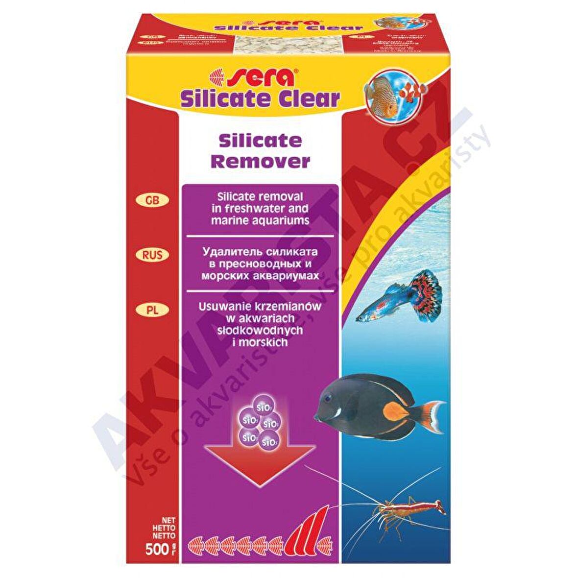 Sera Slicat Clear 500 Gr