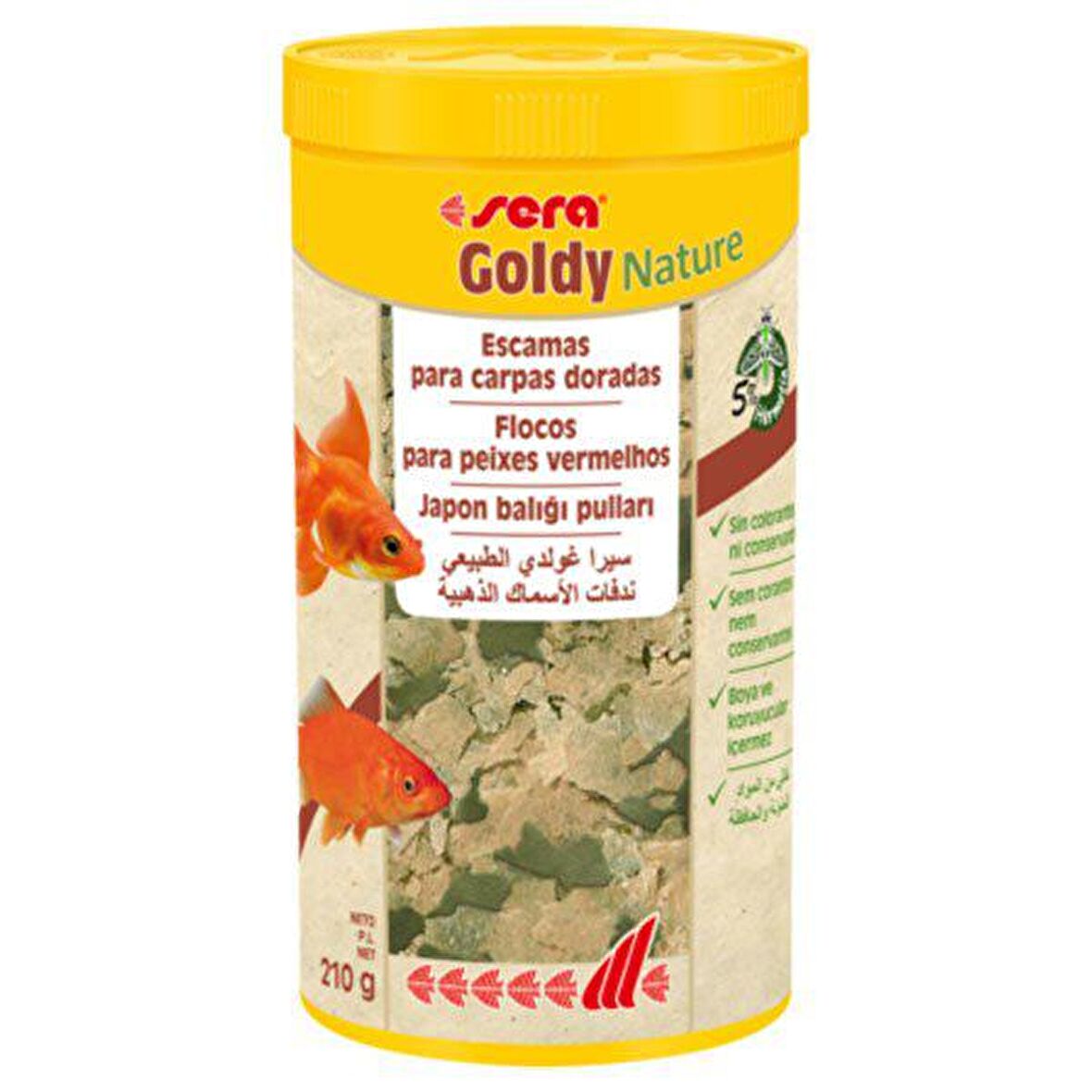 Sera Goldy Nature 1000 ml 210 gr