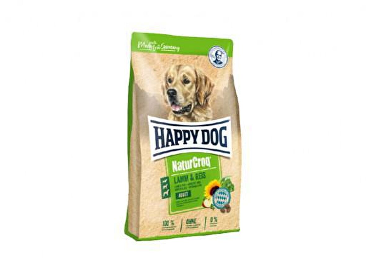 Happy Dog NaturCroq Kuzu Etli Yetişkin Kuru Köpek Maması 15 kg