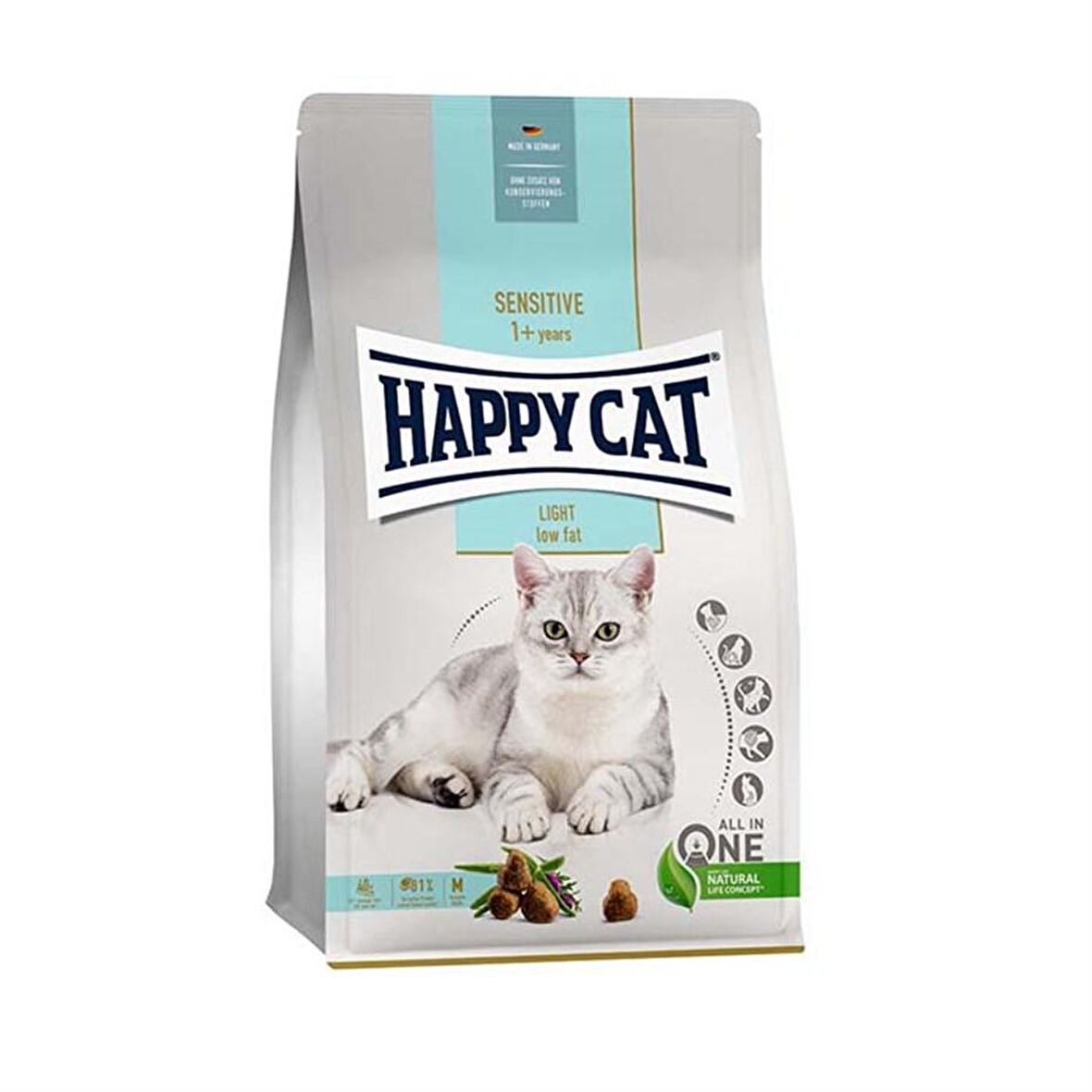 Happy Cat Sensitive Light Tavuklu Yetişkin Kedi Maması 4 Kg