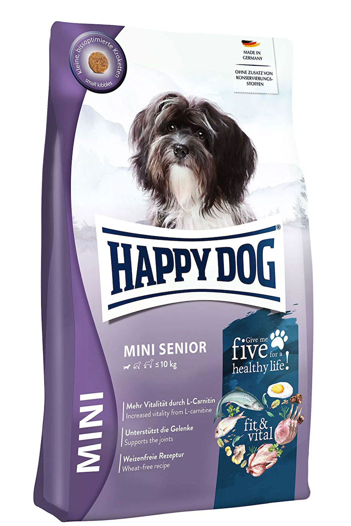 Happy Dog Fit & Vital Mini Senior Yaşlı Köpek Kuru Maması 4 kg