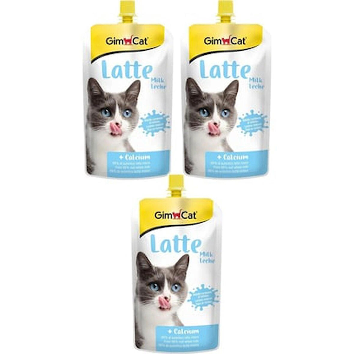 GimCat Cat Milk Latte - Kedi Sütü 200ml (3 Adet)