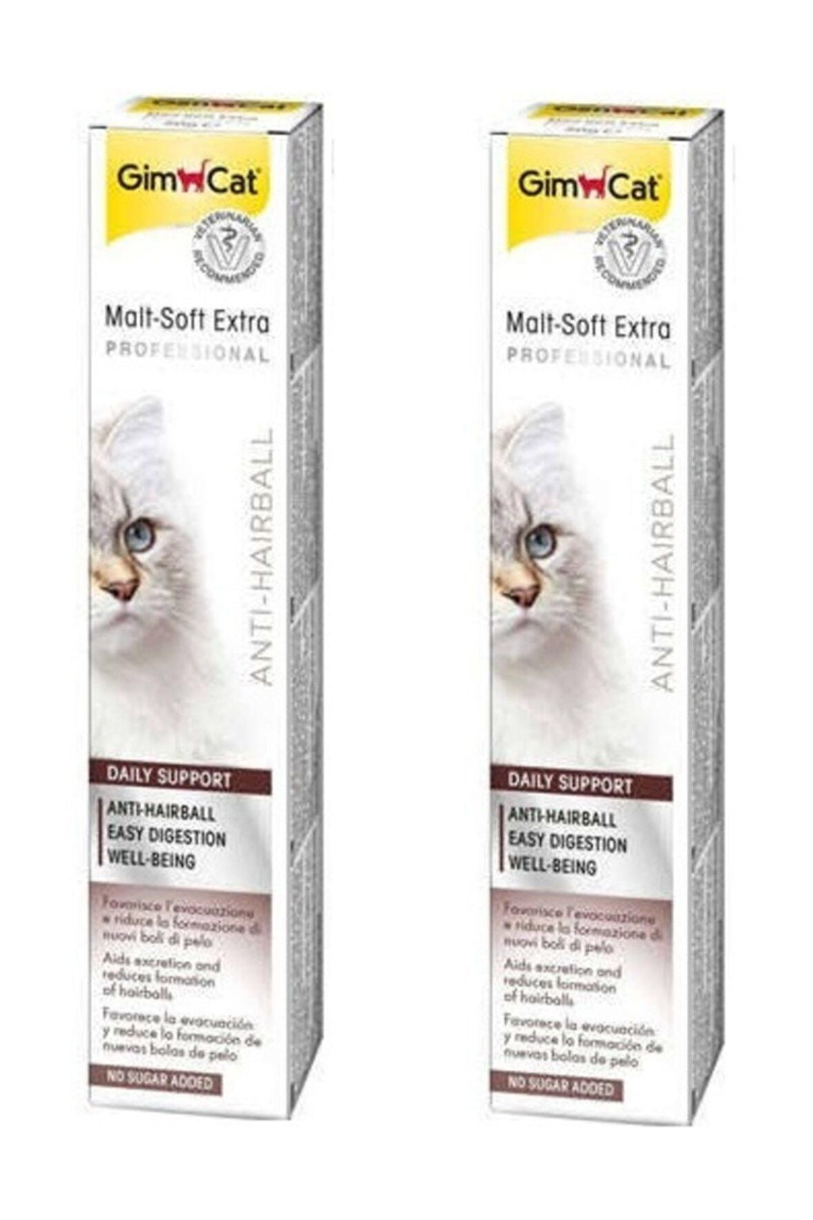 Gimcat Malt-soft-extra Tüy Yumağı Kontrol Kedi Macunu 20 gr * 2 Adet